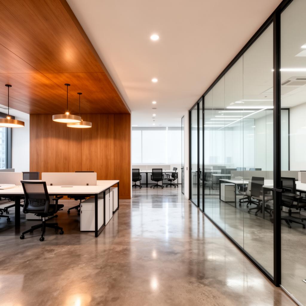 Commercial office interior