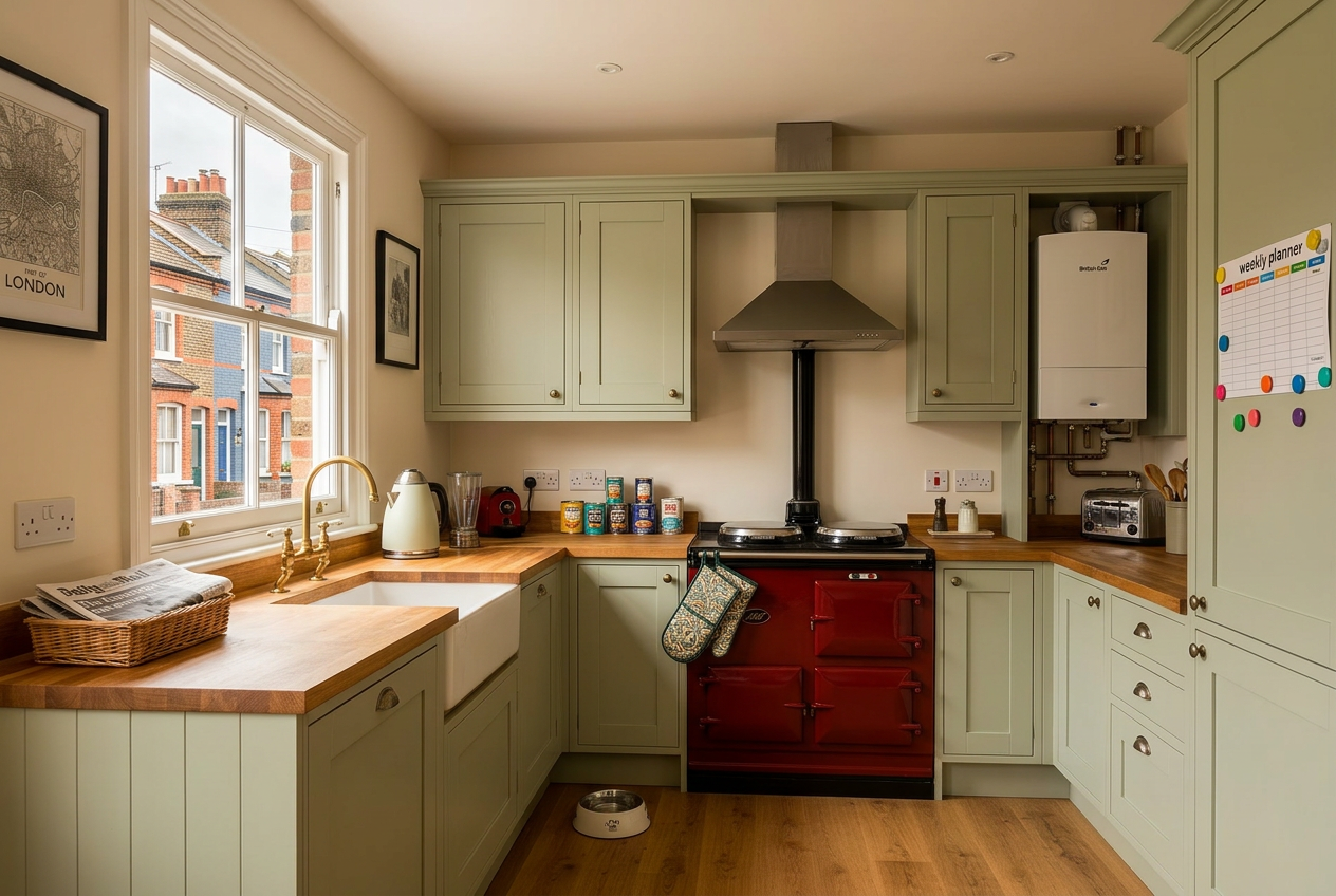 Residential property interior